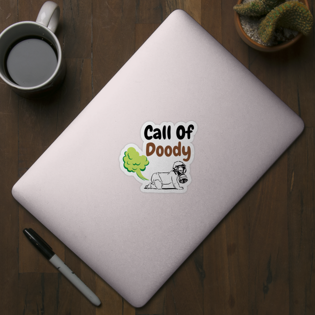 Call Of Doody Funny Baby by FoxyChroma
